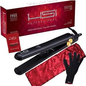 HSI Professional Black Hair Straightener